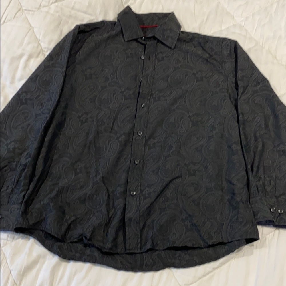 Paisley button up